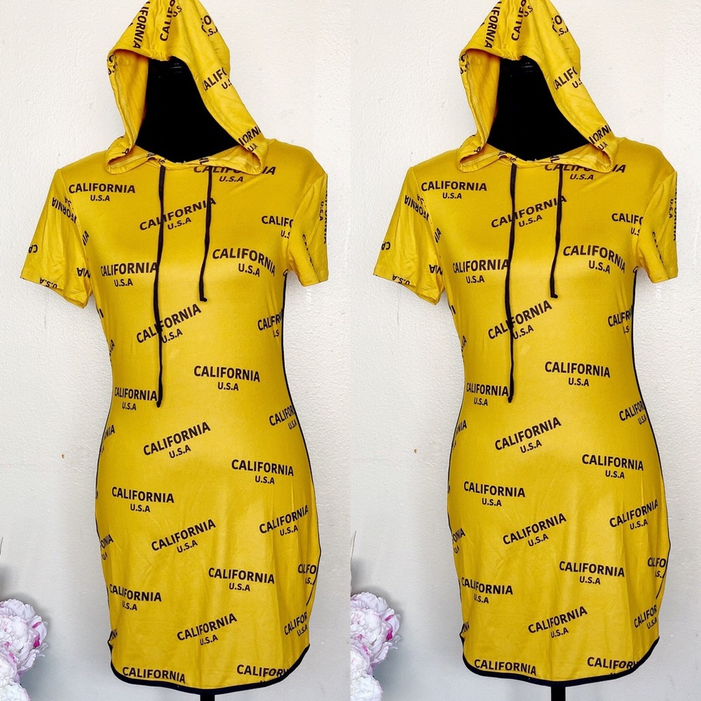 New! Hooded One Piece Dress - Picture 4 of 5
